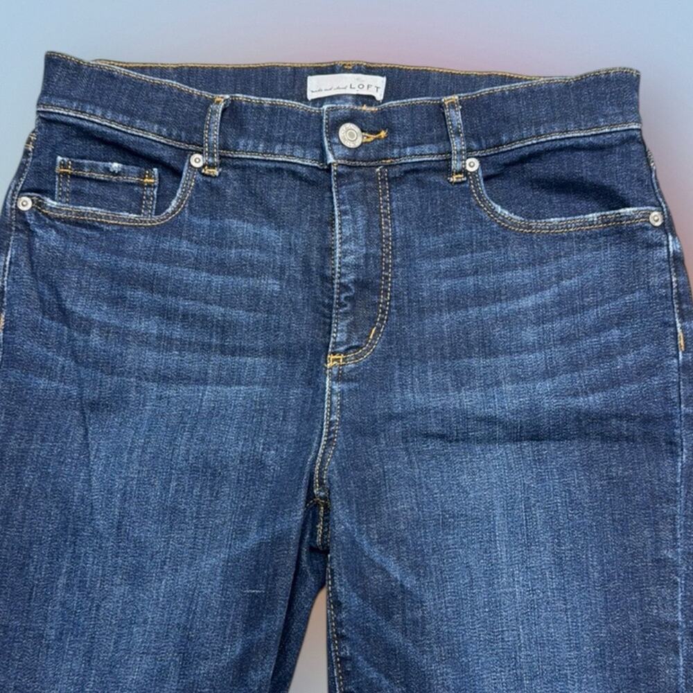LOFT Women's 28 / 6 THE SKINNY Blue Jeans